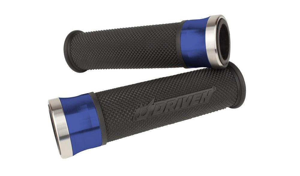 Driven Racing HALO Stainless Kraton Gel Grips Driven Racing HALO Stainless Kraton Gel Grips